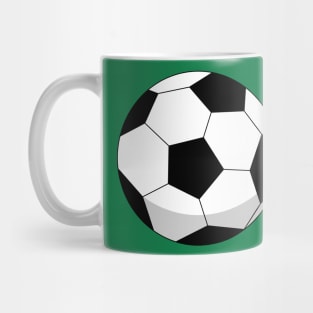 Cartoon Soccer Ball Mug